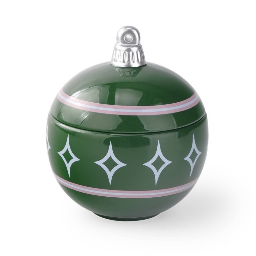 Target 🎯 Ceramic Ornament Container Green